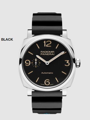 Panerai Radiomir 42mm Replica Watch PAM00620 CAOUTCHOUC BLACK